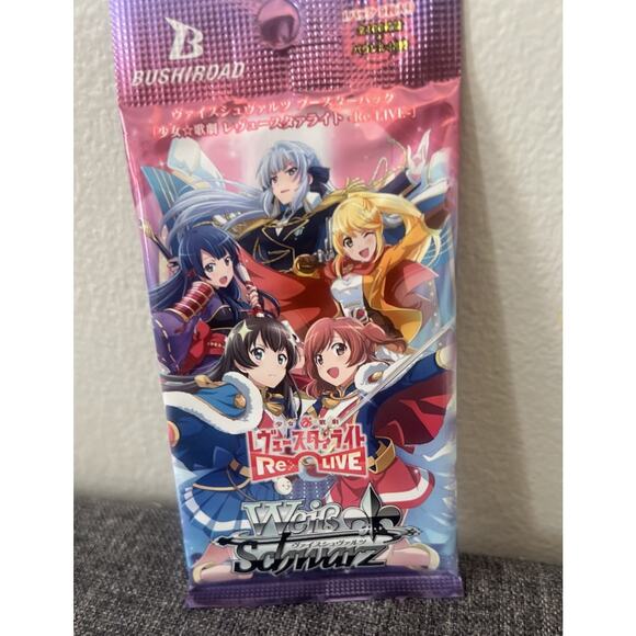 Weiss Schwarz: Revue Starlight Re Live Japanese Version Booster Pack Brand New - Picture 1 of 2